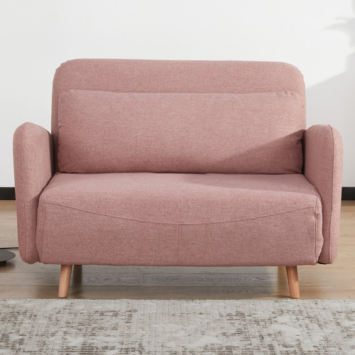 WinsunStyles Blush Liam Upholstered Sofa Bed Temple Webster